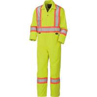 5512T High-Visibility Coveralls, 40 (Tall), High Visibility Lime-Yellow M & M Nord Ouest Inc