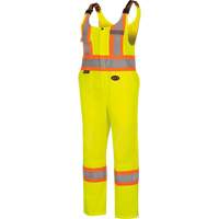 6000W Women's High-Visibility Traffic Safety Overalls, Polyester, X-Small, High Visibility Lime-Yellow M & M Nord Ouest Inc