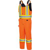 5040 Waterpoof Quilted Safety Overalls, Polyester, Small, High Visibility Orange M & M Nord Ouest Inc