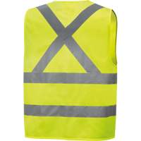 6886 High-Visibility Tricot Safety Vest, High Visibility Lime-Yellow, Small, Polyester M & M Nord Ouest Inc