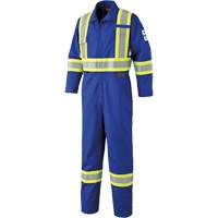 7704T Combinaison anti-arc &eacute;lectrique FR-Tech, Taille 40 (grand taille), Bleu royal, 10 cal/cm² M & M Nord Ouest Inc