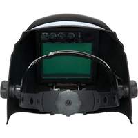 Leadhead&reg; Auto Darkening Welding Helmet, 3.8" L x 3.4" W View Area, 9 - 13 Shade Range, Black M & M Nord Ouest Inc