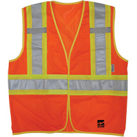 Veste Open Road “BTE”, Orange haute visibilit&eacute;, Moyen/Petit M & M Nord Ouest Inc