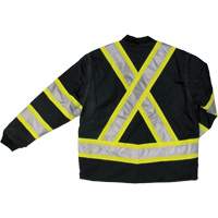 Ripstop 4-in-1 Safety Jacket, Polyester, Black, X-Small M & M Nord Ouest Inc