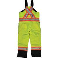 Ripstop Insulated Safety Bib Overall, Polyester, X-Small, High Visibility Lime-Yellow M & M Nord Ouest Inc