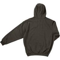 Water Repellent Fleece Pullover Hoodie, Men's, Small, Grey M & M Nord Ouest Inc