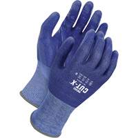Cut-X Cut-Resistant Gloves, Size 7, 18 Gauge, Silicone Coated, HPPE Shell, ASTM ANSI Level A9 SHJ645 | M & M Nord Ouest Inc
