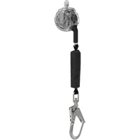 V-TEC 36CLS Personal Fall Limiter-Cable, 10', Galvanized Steel, Swivel M & M Nord Ouest Inc