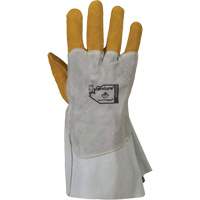 Gants de soudage 335DBP Endura, Cuir de vache refendu/Cuir d'&eacute;lan refendu, Taille Petit M & M Nord Ouest Inc