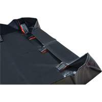 Berme d&eacute;ployable &agrave; mur IBX, Capacit&eacute; 268 gal. US, 6' la x 6' lo x 12" h, Support &agrave; encliqueter M & M Nord Ouest Inc