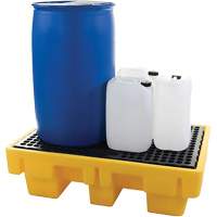 2-Drum Spill Pallet, 61 US gal. Spill Capacity, 51.5" x 36" x 15" M & M Nord Ouest Inc