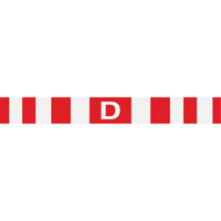 Canadian 'D' Load Heavy Haul Sign, Wood, 96" W x 12" H M & M Nord Ouest Inc