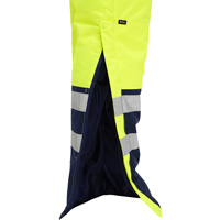 Bisley&reg; Extreme Cold Bib Overall, Polyester, Small, High Visibility Lime-Yellow M & M Nord Ouest Inc