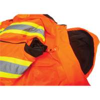 Parka d'hiver imperm&eacute;able 7-en-1, Orange haute visibilit&eacute;, Moyen M & M Nord Ouest Inc