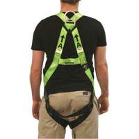 FBH-10000L Contractor Series Safety Harness, CSA Certified, Class AL, 400 lbs. Cap. M & M Nord Ouest Inc