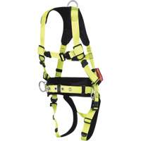 FBH-70110B PeakPro Plus Series Safety Harness with Trauma Strap, CSA Certified, Class AP, Small M & M Nord Ouest Inc