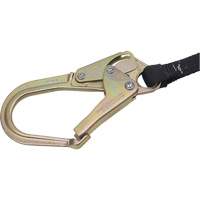 SA-6402-4 Shock Absorbing Lanyard, 4', Form Hook Center, Snap Hook Leg Ends, Polyester M & M Nord Ouest Inc