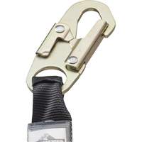 SA-55522-4 PVC-Coated Shock Absorbing Lanyard, 4', Form Hook Center, Snap Hook Leg Ends, Galvanized Steel M & M Nord Ouest Inc