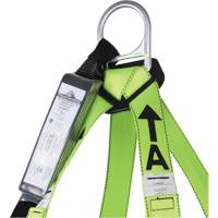 FBH-10000A6440-4 4' Class A Harness & Lanyard with 350 lbs. Capacity, Harness/Lanyard Combo M & M Nord Ouest Inc