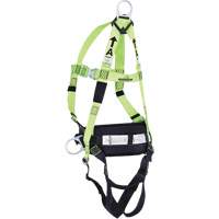 FBH10000L1020-S  Contractor Series Safety Harness with Positioning Belt, CSA Certified, Class ALP, Small M & M Nord Ouest Inc