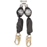 SRL-70502-6LE Self-Retracting Lifeline with Pack, 6', Dyneema&reg;, Swivel M & M Nord Ouest Inc