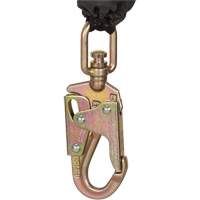 SRL-73302-10LE Self-Retracting Lifeline, 10', Galvanized Steel, Swivel M & M Nord Ouest Inc