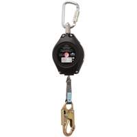 SRL-80302-18LE Self-Retracting Lifeline, 18', Dyneema&reg;, Swivel M & M Nord Ouest Inc