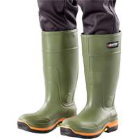 Bottes de s&eacute;curit&eacute; Hercules pour hommes, Polyur&eacute;thane thermique, Embout Aluminium, Pointure 4, Semelle R&eacute;sistant aux perforations M & M Nord Ouest Inc