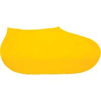 Couvre-chaussures jetables Boot Saver, Moyen, Latex de caoutchouc, Jaune M & M Nord Ouest Inc