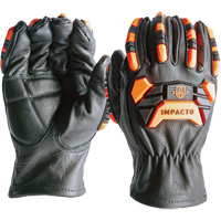 Impact & Cut Protection Gloves, 7, Cowhide Palm M & M Nord Ouest Inc