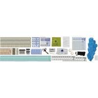 Trousse de premiers soins Shield, R&eacute;pond ou surpasse la norme CSA Z1220-24 type 2 environnements &agrave; faible risque, Grand (51-100 travailleurs) M & M Nord Ouest Inc