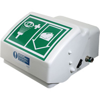 Douche oculaire/faciale, Installation Montage mural, Bol Plastique M & M Nord Ouest Inc