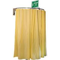 Wall Mounted Safety Shower Modesty Curtain M & M Nord Ouest Inc