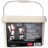 Contractor Safety Harness in Pail, CSA Certified, Class AP, X-Large, 352 lbs. Cap. M & M Nord Ouest Inc