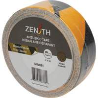 Anti-Skid Tape, 2" x 60', Black & Yellow M & M Nord Ouest Inc