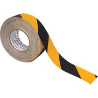 Anti-Skid Tape, 2" x 60', Black & Yellow M & M Nord Ouest Inc