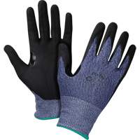 Cut-Resistant Gloves, Size Small, 15 Gauge, Foam Nitrile Coated, HPPE Shell, ASTM ANSI Level A3 M & M Nord Ouest Inc