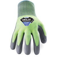 Gants r&eacute;sistant &agrave; la coupe & l'abrasion Helix 2057, Taille 6/T-petit, Calibre 13, Rev&ecirc;tement Polyur&eacute;thane, Enveloppe en PEHP, ASTM ANSI niveau A4/EN 388 niveau C M & M Nord Ouest Inc