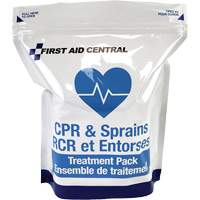 9-Piece CPR & Sprains Refill Pack for Emergency Response First Aid Kit M & M Nord Ouest Inc
