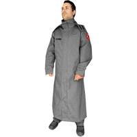 CoreMAX FR 52" Jacket with Attached Hood, Small, Grey M & M Nord Ouest Inc