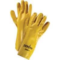 Gants &agrave; fini rugueux et r&eacute;sistants aux produits chimiques, Taille 9, 14" lo, PVC, Doublure en Interlock, 47-mil M & M Nord Ouest Inc