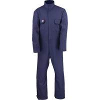 Westex UltraSoft&reg; Welder's Coverall - Regular, Size Small, Navy Blue M & M Nord Ouest Inc