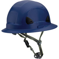 Casque Fibre Metal de style escalade avec bordure compl&egrave;te, R&eacute;pond aux normes CSA type 2, Suspension Rochet, Non ventil&eacute; M & M Nord Ouest Inc