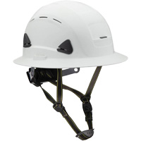 Fibre Metal Climbing Style Helmet with Full Brim, Meets CSA Type 2, Ratchet Suspension, Vented M & M Nord Ouest Inc