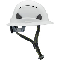 Fibre Metal Climbing Style Helmet with Full Brim, Meets CSA Type 2, Ratchet Suspension, Vented M & M Nord Ouest Inc