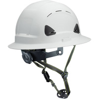 Fibre Metal Climbing Style Helmet with Full Brim, Meets CSA Type 2, Ratchet Suspension, Vented M & M Nord Ouest Inc