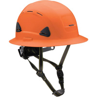 Fibre Metal Climbing Style Helmet with Full Brim, Meets CSA Type 2, Ratchet Suspension, Vented M & M Nord Ouest Inc