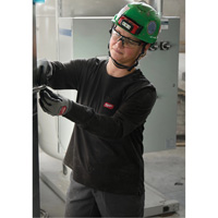 T-shirt &agrave; manches longues avec poches GRIDIRON, Femmes, T-petit, Bleu M & M Nord Ouest Inc