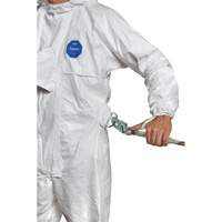 Harness-Compatible Disposable Coverall, Small, White, Tyvek&reg; 500 M & M Nord Ouest Inc