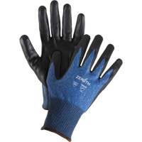 Gants l&eacute;gers et haute dext&eacute;rit&eacute; r&eacute;sistants &agrave; la coupe, Taille 7, Calibre 18, Rev&ecirc;tement Mousse de nitrile, Enveloppe en Acier inoxydable/PEHP/Tungst&egrave;ne, ASTM ANSI niveau A9 M & M Nord Ouest Inc